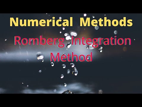 ROMBERG INTEGRATION METHOD OF NUMERICAL INTEGRATION with easy explained examples |Numerical Methods