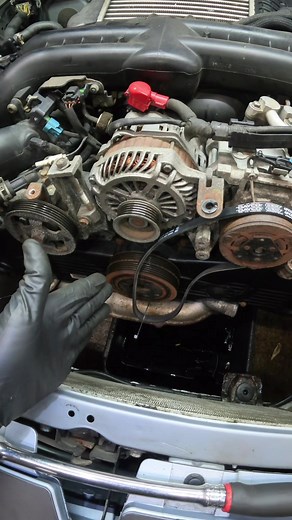 Subaru EJ20 Timing Belt Install Without Special Tool