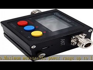 Mcbazel Surecom SW-102 Digital VHF/UHF 125-525Mhz Antenna Power & SWR Meter