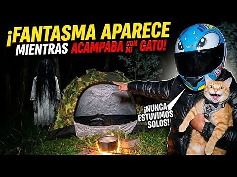 ​ALGO NOS ACECHÓ: Acampando con mi gato en la nada (Parte 1)