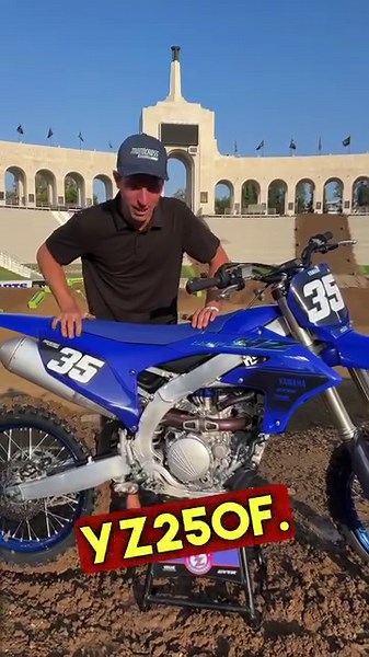5.9K views · 272 reactions | Yamaha let us take our new 2024 YZ250F onto the track here at the LA Coliseum for some pictures and videos. What are you most interested in learning about from our Tested video on this bike? | Motocross Action | Facebook