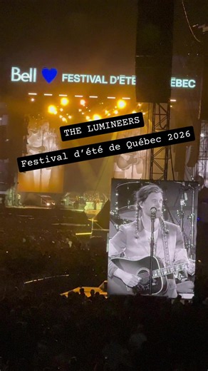 The Lumineers live Festival d’été de Québec 2026 – Full performance