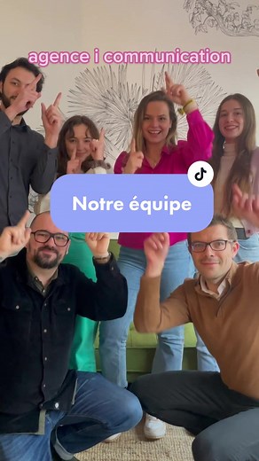 agence i communication (@agencei_communication) - Présentation de l'équipe de l'agence i communication