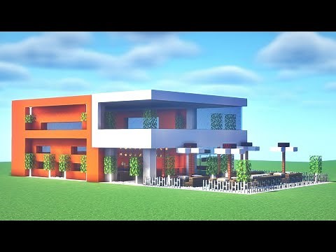 HOW TO MAKE A RESTAURANT IN MINECRAFT - Minecraft Tutorial