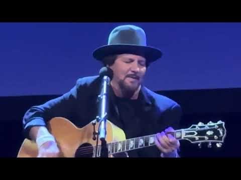 Eddie Vedder Acoustic - Matter of Time World Premiere - Porch - Spring Studios - Pearl Jam