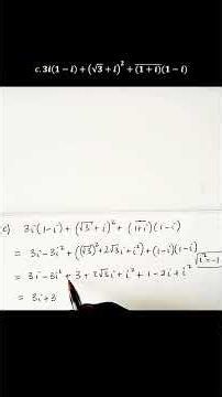 How to Simplify Complex Numbers| Complex Algebra| Grade 11 math Quebec