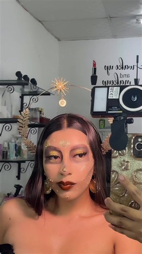 Maquillaje Catrina Glam paso a paso