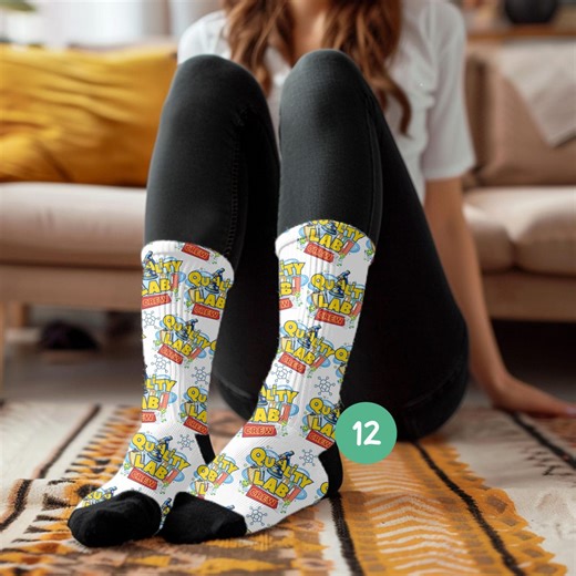 QUALITY Lab Socks, Medical Lab Science Gift, Quality Department Gift, Laboratory Gift, Lab Socks, Lab Week 2026 - Etsy