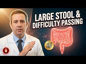 Large Stool and Difficulty Passing: What to do? | Proctologist Explains