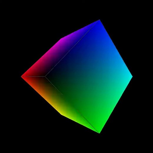 RGB Color Cube - 256x256x256