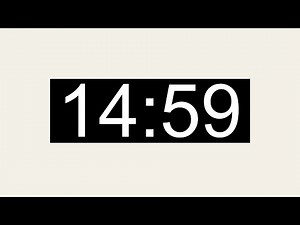 15 Minute Basic Countdown Timer - Silent