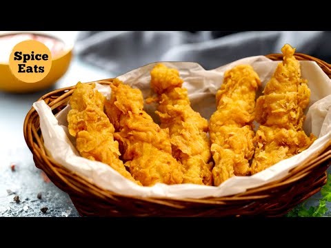 Spicy Crispy Chicken Tenders Recipe | Perfect Fried Chicken Tenders
