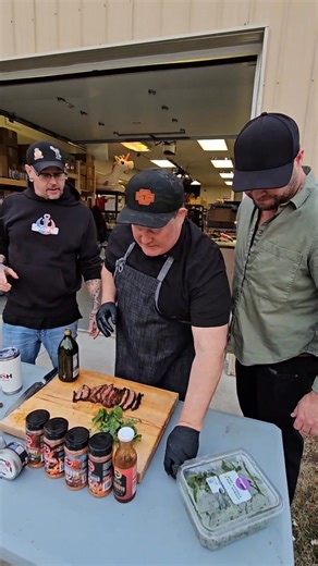 Cooking with Casey Webb and John Mcmanus #steak #dryrubs #cooking #grill #jacobysalliance #foryou #funnyvideos #comedyvideos #grill #foodies | Jacoby Ray
