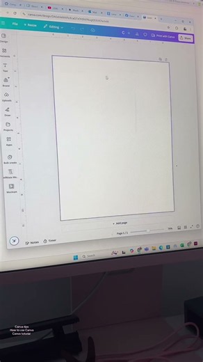 How to use rulers and guides when designing in Canva #canvahacks #canvatips #canvatutorial #dig