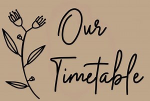 Class Timetable Display - Etsy