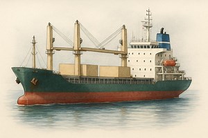 Cargo Ship Model Plan PDF – Realistic Container Tanker DIY Blueprint With Cranes – Digital Download - Etsy