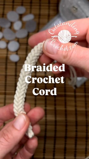 Braided Crochet Cord Tutorial I hope you find it useful for little things like a key chains and bracelets. Thank you for watching! Yarn: @bernatyarn Home Maker #outstandingcrochet #crochet-cord #crochettutorial #crochetvideo #crochetstitch #crochet | Outstanding Crochet