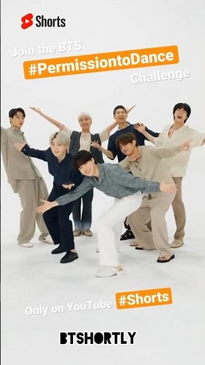 BTS Permission to Dance Challenge! 💃✨ #BTS #Shorts