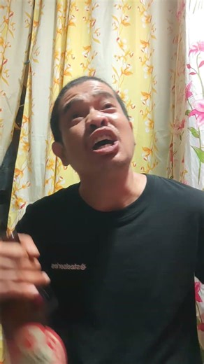 The man is angry with his mother.