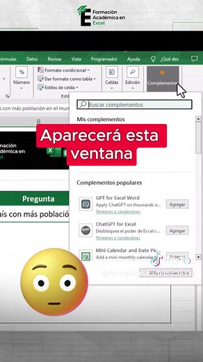 Usa chat GPT en Excel. 😳🔥 #excel #exceltips #formacionacademicaexcel | Excel Tips