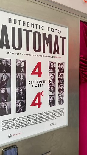 First Time Using an Analog Photobooth Experience