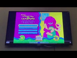 More Barney Songs 2000/2002 DVD Menus with Commentary
