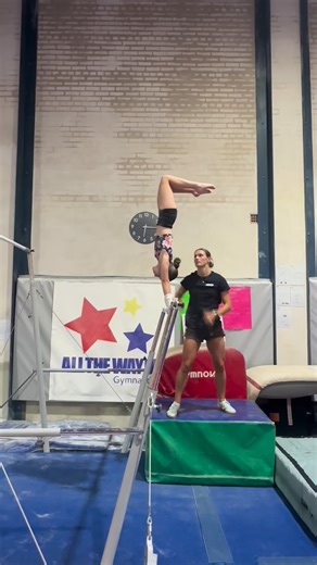 9K views · 14 reactions | Upgrades all over the gym! Let’s go ATWU (letsGOATwu) ❤️ #upgrade #new #skill #skills #gym #gymnastics #gymnastic #ub #fx #newskills #grip #flip #sendit #goat #atwu | All The Way Up Gymnastics | Facebook