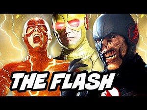 The Flash vs Reverse Flash Black Flash Full Timeline 4K HD - Why He Always Returns Explained