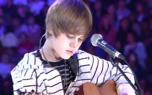 【Justin Bieber】贾斯汀比伯 One Time(Live @ WE Day Toronto 2009)现场