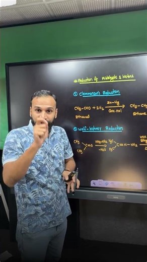 Wolff Kishner Reduction & Clemmensen Reduction | Eduport Plus Two