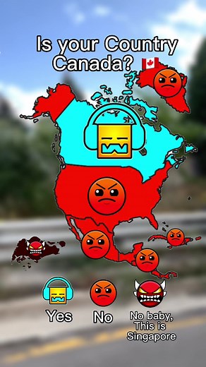 Geography Comparison: Canada vs. Singapore