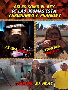 Últimamente se ha vuelto viral en redes, un creador llamado “el rey de las bromas” el cual pareciera que esta encaminado a igualar o superar las bromas de Prankedy, sin embargo, estas “bromitas” no son del agrado de todos, debido a que sin muy pesadas, por lo que su monetización podría estar en riesgo. | Filosóraptor