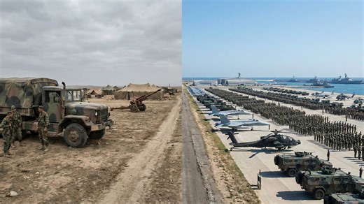 $1 billion in defense spending... $700 billion on the other side – the brutal military gap