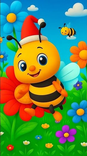 La abejita chiquitita 🐝 | Canción infantil animada | Música para bebés y niños pequeños