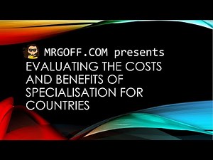 GCSE Economics: Specialisation and regions