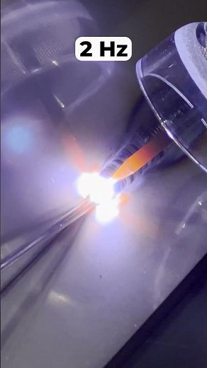 Can you tell the difference between pulse frequencies? #tigwelding #unimig #weldingtipsandtricks