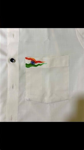 Fabric painting technique |fabric painting design #fabric #india #indian #flag #design #ideas