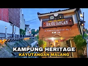 KAYUTANGAN HERITAGE VILLAGE, MALANG, EAST JAVA, INDONESIA