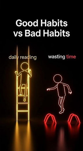 Good Habits vs Bad Habits ⚡ | Your Daily Choices Shape Your Life