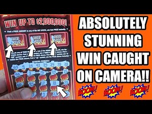 STUNNING WIN! My BIGGEST WIN EVER By Far On This Lottery Ticket Scratch Off!