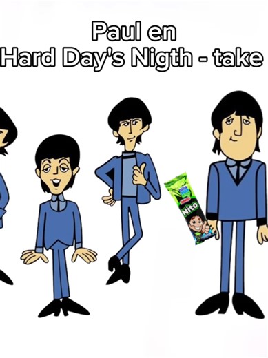 otra versión porque si (ahora con los otros bichos que faltaban)🗣️ Paul?? 🤨🤨😦 que pedo ángel? 🗣️‼️🔥 #parati #beatles #music #Viral #humor