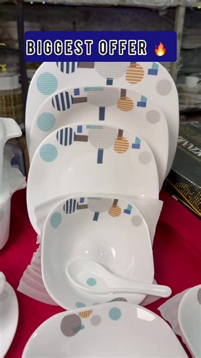 72 Piece Square Marble Dinner Set with Mega Gift