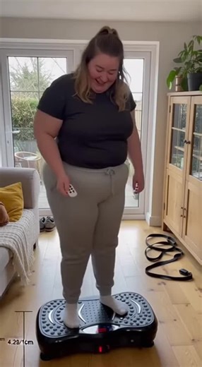 Quick, easy and effective home workouts 💪 This vibration plate comes with loop bands, remote control and a compact design, making it perfect for daily exercise at home. Step on, switch on and get moving anytime.#VibrationPlate #HomeWorkout #FitnessAtHome #WorkoutEquipment #TikTokMadeMeBuyIt