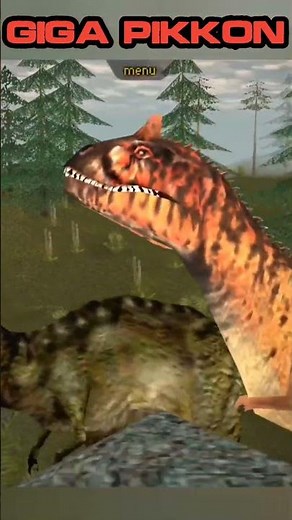 Carnivores dinosaur hunter : T-Rex and Carnotaurus size comparison (1.6.7 version)