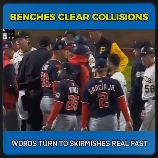 Benches Clear Collisions | Clutch Plays