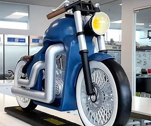 Making a Chocolate Motorcycle