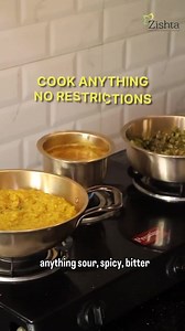 Upgrade your kitchen with Zishta’s handcrafted Bronze & Kansa cookware—designed for healthier cooking & timeless elegance! ✅ Enhances food nutrition (Ayurveda-approved!) ✅ Naturally antimicrobial – safer & healthier meals ✅ Durable & beautiful – lasts for generations ✅ 100% pure, artisan-crafted – no harmful coatings Perfect for mindful cooks who value tradition & wellness. 🍃 | Zishta