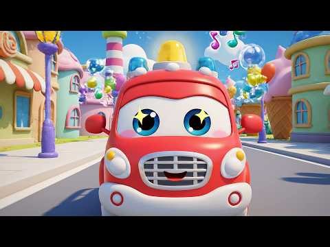 Little Fire Truck Goes Nee Naw Nee | Firefighter Rescue Songs for Kids & Nursery Rhymes