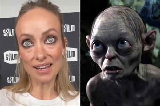 Olivia Wilde reacts to comparisons to Gollum from Lord of the Rings