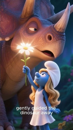 “Smurfette challenges everyone and travels through #motivation